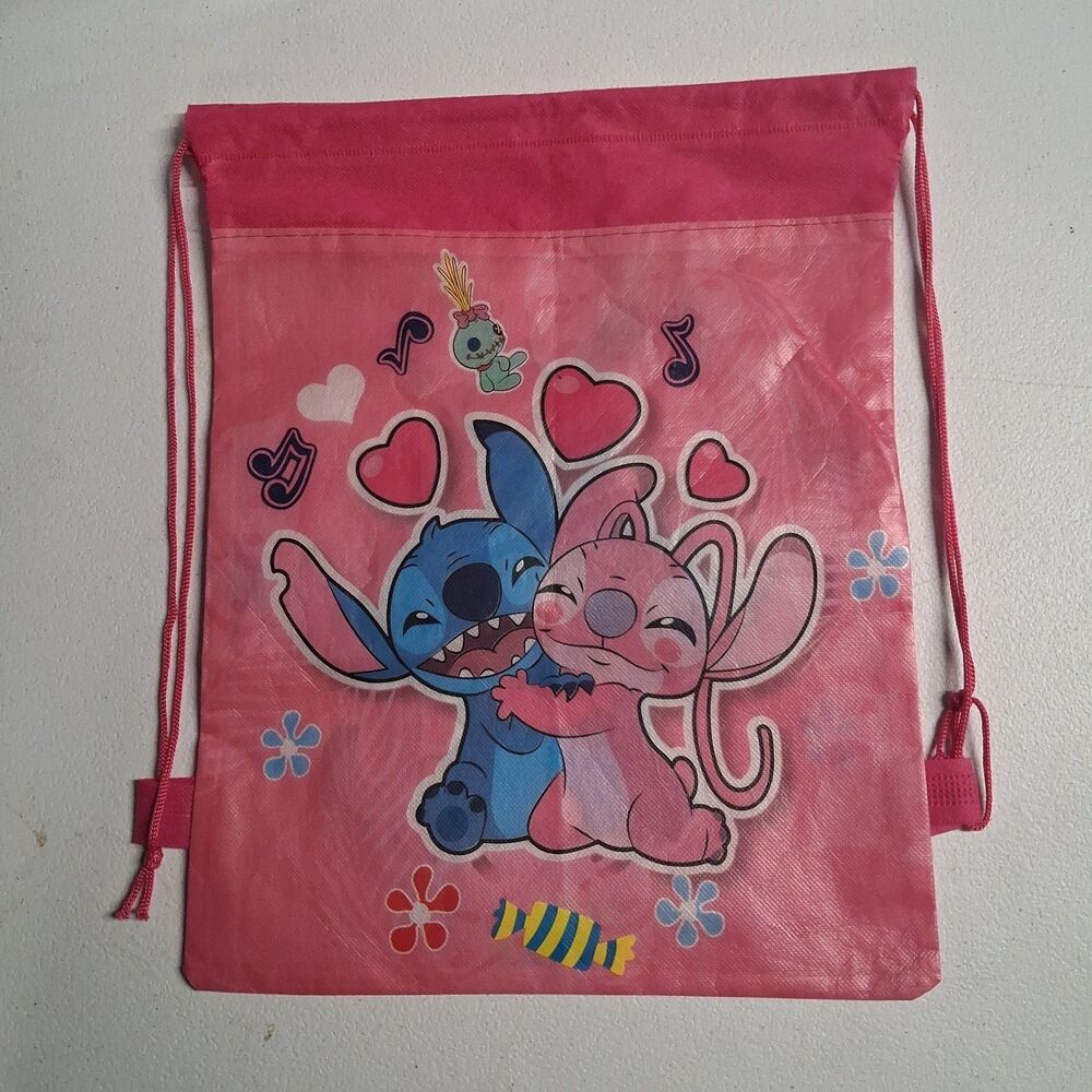 Disney Lilo Stitch Angel Pink Backpack
